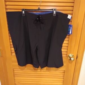 NWT Black 3XB  Swim Shorts